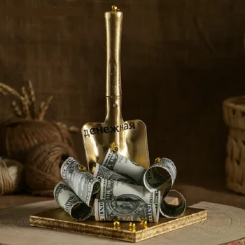 

Souvenir cash shovel 26 cm