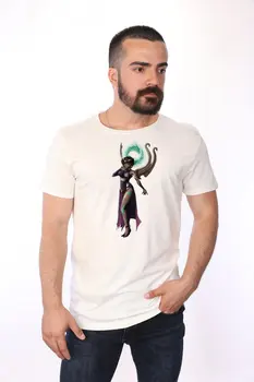 

Angemiel Wear Cartoon Karma Cotton White Men 'S T-Shirt