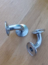 Connector Fitting Tri-Clamp Sanitary-Pipe 316l-Stainless-Steel Homebrew Elbow 90-Degree