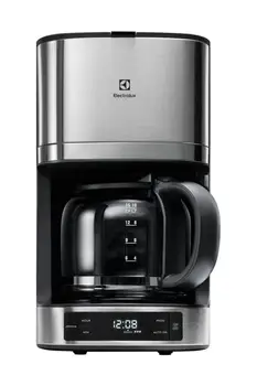 

220V, Electrolux EKF7700 Filter Coffee Machine, Electric Filter Coffee Maker, Kettle, Tea Machine, aroma and time adjustable