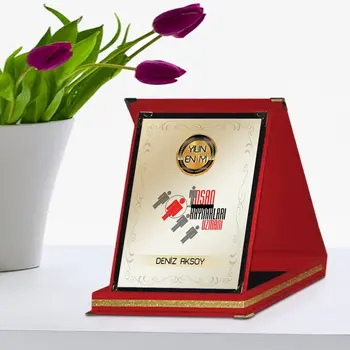 

Personalized Best Human Resources Specialist Red Plaque Award Of The Year