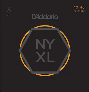 

Nyxl1046-3p NYXL 3 sets of strings for electric guitar, regular light, 10-46, D'Addario
