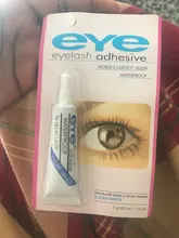 Pegamento para pestañas negras falsas, resistente al agua, maquillaje portátil profesional, pegamento para pestañas, adhesivo para maquillaje de ojos, herramientas cosméticas