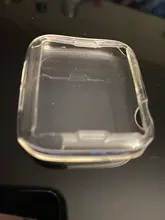 Funda de silicona para Apple watch series 6, 5, 4, 3, 44mm, 40mm, iwatch, 42mm, 38mm, transparente, ultrafino, accesorios para iwatch