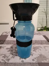 Bottle Cup-Dispenser Feed-Bowl Puppy-Cat Pet-Dog Squeeze-Type Travel Drinking-Water Outdoor