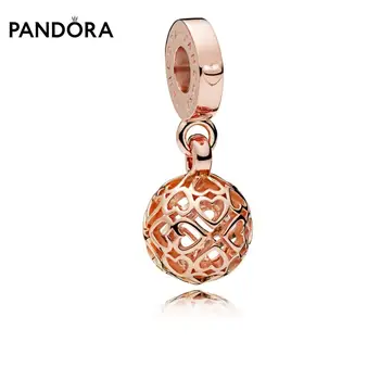 

Pandora necklace charm pendant "Harmony of Hearts" original