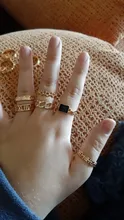 Conjunto de anillos de oro rosa para mujer, joyería punk, vintage, venta indefinida, venta al por mayor, accesorios de Navidad 2020