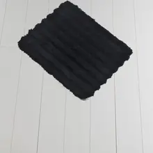 Коврик для ванной-коврики | коврик для ванной нескользящие Противоскользящие коврики мягкий черный 50X60 см