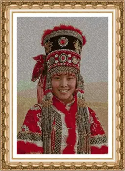 

CROSS STITCH KIT PANDATHREAD Ethnic and Tribes 1722