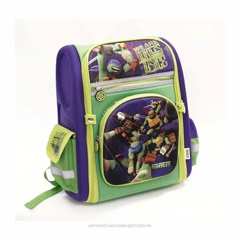 

Friends in action backpack turtles Ninja knapsack School,