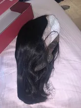 Bob peluca brasileña corta hueso recto pelucas de cabello humano para las mujeres negras peluca negra T malla con división Bob Peluca de cabello humano Pre arrancado