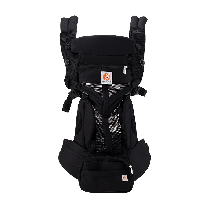 Egobaby omni 360 portabebes ergonómico multifunción transpirable bebе recien nacido cómodo portabebes mochila cochecito para chi - Цвет: mesh black
