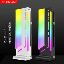 

NEARCAMCM-GH2 Vertical Graphics Card Bracket 5V Shenguang Synchronous ARGB Jack Symphony Graphics Card Support Bracket