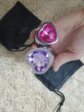 Consolador masajeador de próstata con tapón Anal extraíble, Juguetes sexuales de 3 tamaños con corazón de acero inoxidable, estimulador Anal de tapón Anal
