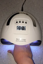 SUN X7 MAX-Lámpara LED UV de secado rápido para uñas, de alta potencia, 180W, esmalte de Gel, herramienta de secado de uñas con Sensor inteligente, nueva oferta