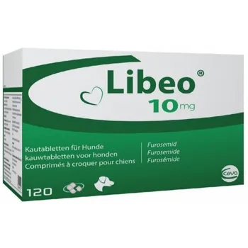 

LIBEO 10 mg diuretic 120 tablets for dogs