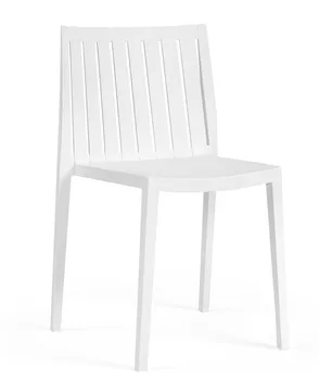 

Chair CHOPIN stackable white polypropylene