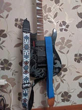 Correa de guitarra bordada de estilo nacional, correa de hombro, cinta Musical, correa de instrumento, instrumento, parte de guitarra