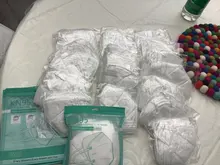 Mascarilla FFP2 KN95 de 5 capas, máscara Facial de filtración, antipolvo, protectora de la boca, reutilizable, FFP3, 100 Uds.