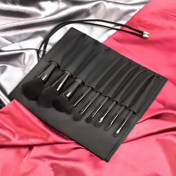 

9 General Professional Women Sexy Waistline Black Bottom Diamond Makeup Brush Set Beauty Drilling Base Cosmetic Brush Tools
