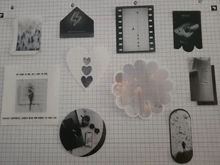 Mohamm-80 Uds. De pegatinas decorativas para diario, papelería, copos, Scrapbooking