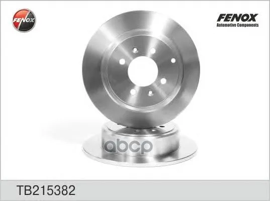 Диск Тормозной Задний Peugeot 406, Break, Coupe 95-04 Tb215382 FENOX арт. TB215382