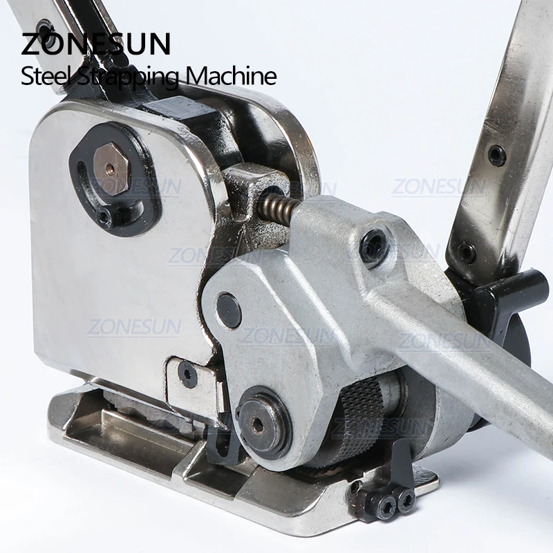 ZONESUN DB-GD35 16-19 мм Ручная Пряжка стальная лента обвязочная машина ОБВЯЗОЧНЫЙ натяжитель инструмент для деревянной стали упаковочная машина