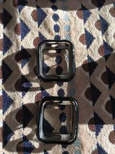 Para carcasa de reloj Apple 44mm 40mm Watch cuero, iWatch 42mm 38mm amortiguador suave TPU Protector apple watch Serie 6 5 4 3 SE Accesorios