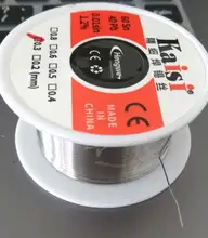 Kaisi-Alambre de soldadura fina, flujo de alambre de soldadura 0,3/0,4/0,5/0,6mm, Sn60 / Pb40 para trabajos de soldadura precisos