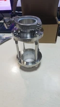 Ferrule Homebrew Tri-Clamp Sight Glass Diopter Stainless-Steel WZJG SS304 New for Diary-Product