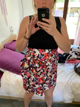 Falda envolvente Floral de cintura alta para mujer, minifalda informal ajustada con estampado de leopardo, Faldas cortas ajustadas irregulares para verano, 2021