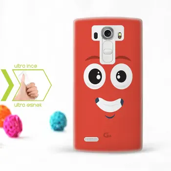 

Personalized LG G4 Slim Clear Silicone Phone Cover (Face Temalı-8)