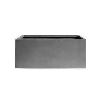 

Planter rectangular lisa-60x30x30 cm-anthracite gray