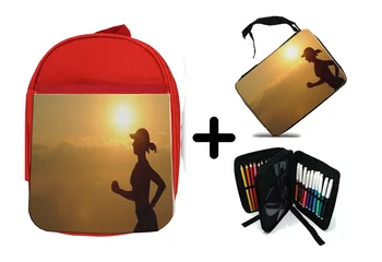 

PACK BACKPACK NETWORK AND CASE NIGHT RUN RUNNING school