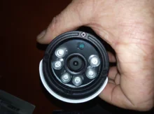 AZISHN H.265 + 5MP/3MP/2MP cámara IP ONVIF Audio 6IR visión de noche de Metal IP67 al aire libre DC/POE Video de seguridad CCTV cámara de vigilancia