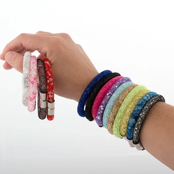 

Sparkling bracelet with magnetic clasp