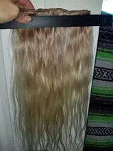 Extensiones de cabello humano con Clip para mujer, horquillas negras de color rubio degradado Balayage, 7 Uds., máquina de 100% de doble trama de 120g, Remy