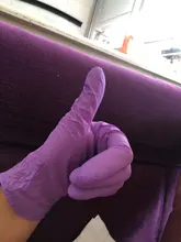 Guantes de nitrilo 100 unids/pack Xingyu púrpura comida grado impermeable alergia libre desechable seguridad guantes de nitrilo