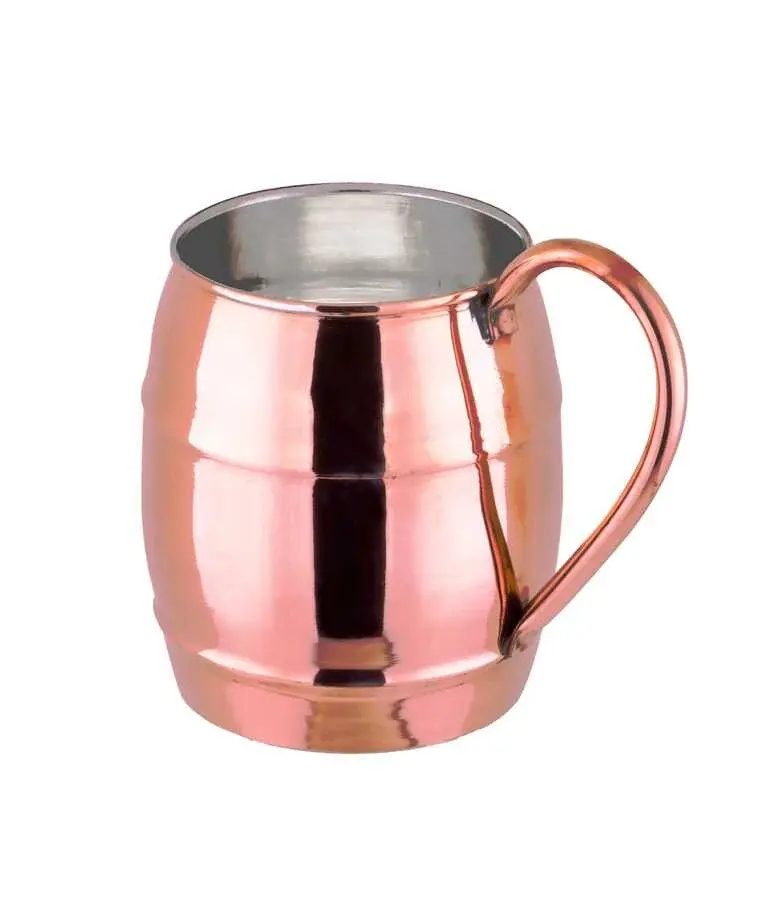 

Turkish Golden Coffee Cups Grande Copper Mug Set