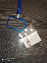 Tarjeta de moda cubierta de aleación de aluminio de trabajo Tarjeta De Nombre titulares de tarjeta de trabajo de negocios Tarjeta de Identificación cordón Metal caso de bolsas de