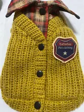 Sweater Coat Pets Chihuahua Puppy Gentle Para Medium Dog Knitted Small for Warm Ropa