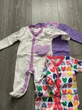 Al por menor 3 unids/pack 0-12months de manga larga dibujo animado bebé sudaderas para niños niñas trajes de ropa recién nacido Ropa