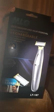 MLG-Afeitadora eléctrica lavable y recargable para hombres, máquina de afeitar corporal, para el cuidado de la cara y el cabello