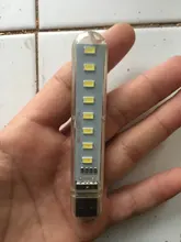 Book-Lights Led-Bulb Usb Led 8leds 5000-6500K Warm Power-Input White 5730 5V 5630 SMD