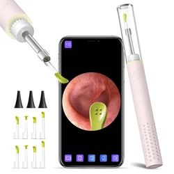 Orelha mais limpo otoscópio ferramenta de remoção de cera de ouvido digital 1.0 mega pixels inspectin câmera ip67 à prova dip67 água endoscópio cuidados de saúde