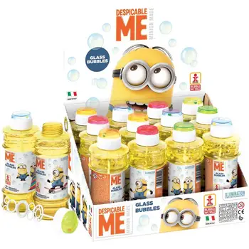 

12 PCs-Dulcop Display soap bubbles-Minions-bottle Glass 300 MlDULCOP18.2