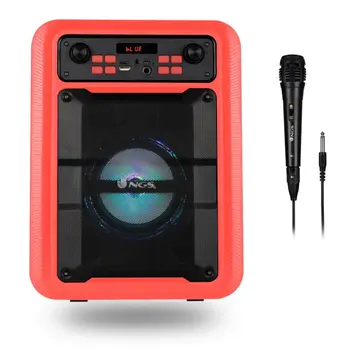 

NGS Roller Lingo network-portable speaker 20W Compatible with Bluetooth 5.0 and True Wireless Stereo technology (USB/AUX/Micro SD)