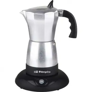 

COFFEE ORBEGOZO KFE 660 - 480W - 3/6 CUPS-COVER WITH WINDOW-BASEMAN WITH ROTATION 360 °