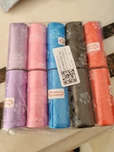 Bolsa para popó de basura para perros y gatos, dispensador de bolsas de basura para Bolsa para popó, al aire libre, 10 rollos, 150 Uds.