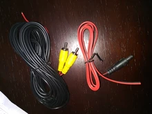 Cable de vídeo BYNCG 2018 RCA para el estacionamiento del coche vista trasera de la Cámara conectar el Cable del disparador del DVD del Monitor 6 M 12 M 15 M 20 M opcional